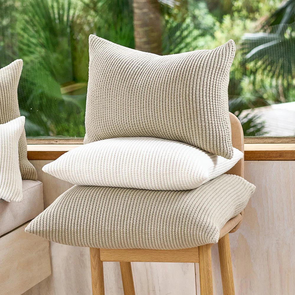Favo Cushion - Natural by Eadie Lifestyle