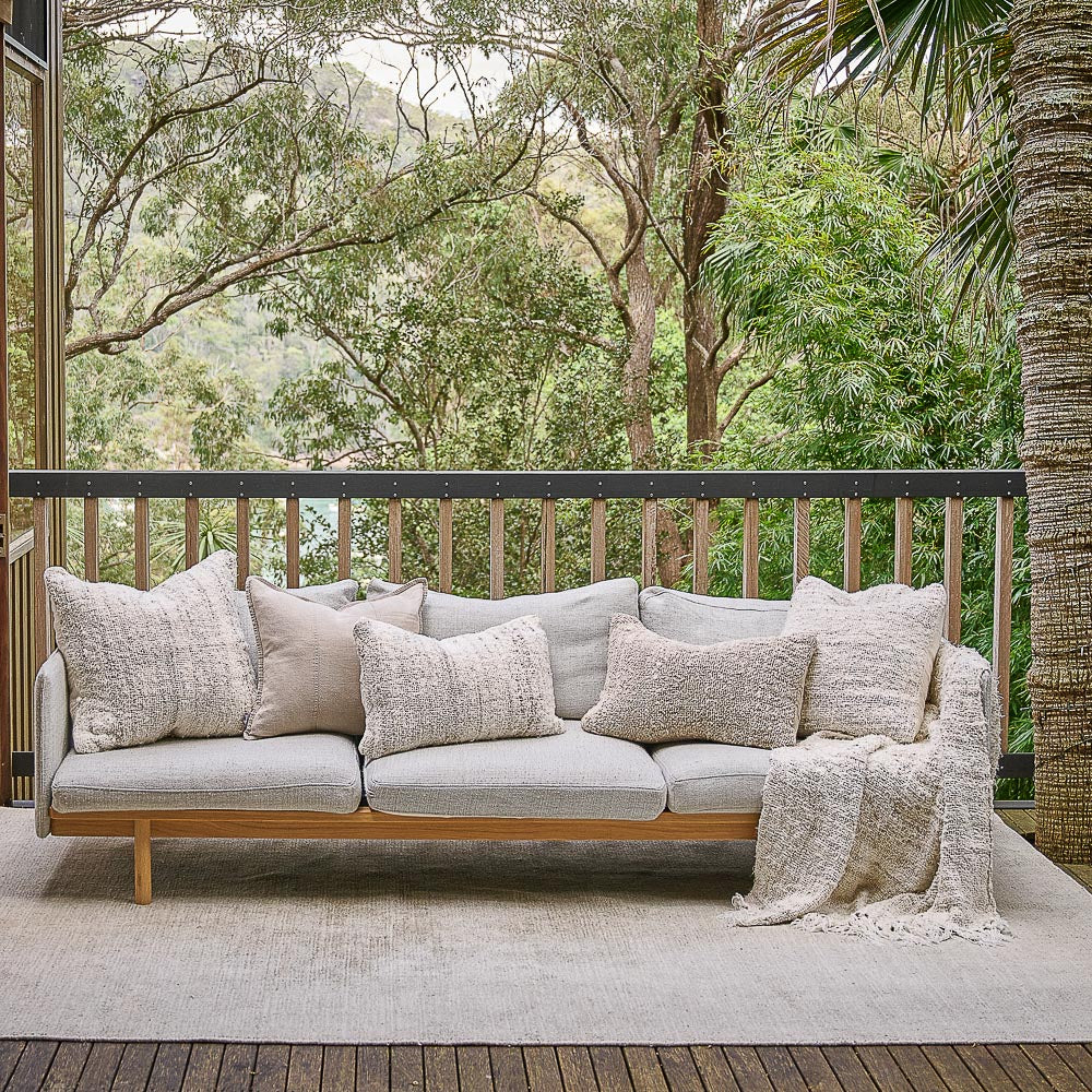 Wabi Throw - 100% Recycled Linen by Eadie Lifestyle