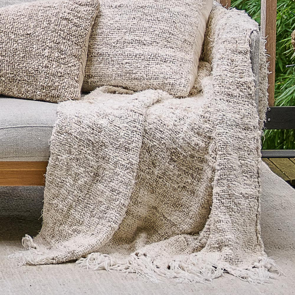 Wabi Throw - 100% Recycled Linen by Eadie Lifestyle - image 3