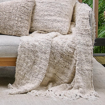 Wabi Throw - 100% Recycled Linen by Eadie Lifestyle - image 3