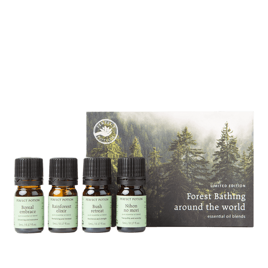 Forest Bathing Around the World Essential Oil Blends Kit by Perfect Potion