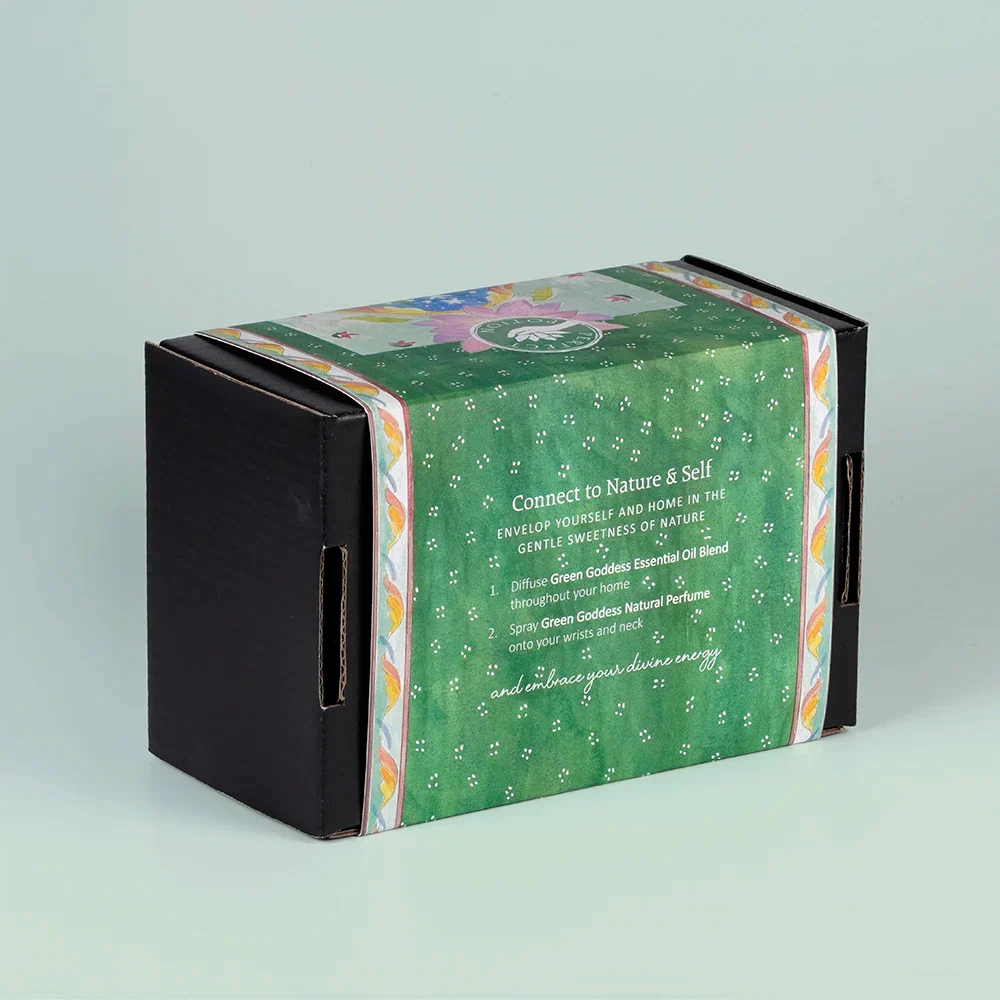 Green Goddess Signature Scent Gift Set back by Perfect Potion