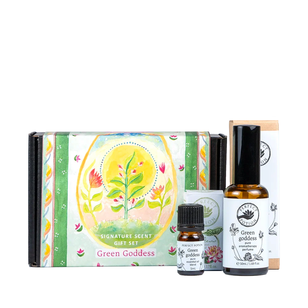 Green Goddess Signature Scent Gift Set by Perfect Potion