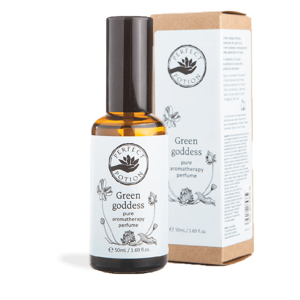 Green Goddess Natural Perfume with box by Perfect Potion