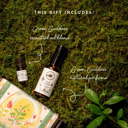 Green Goddess Signature Scent Gift Set contents by Perfect Potion