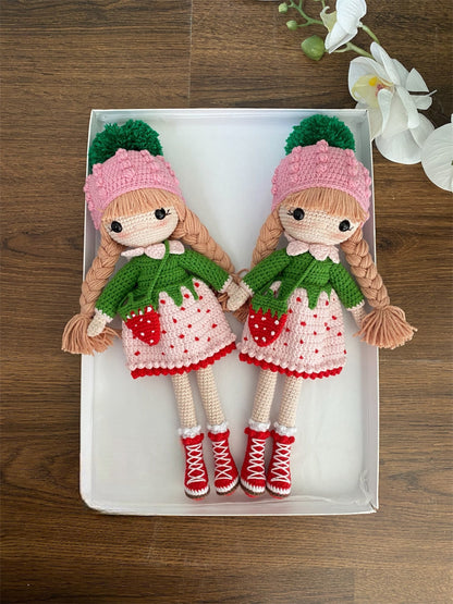 Strawberry Doll by Little Cotton Ears - image 2