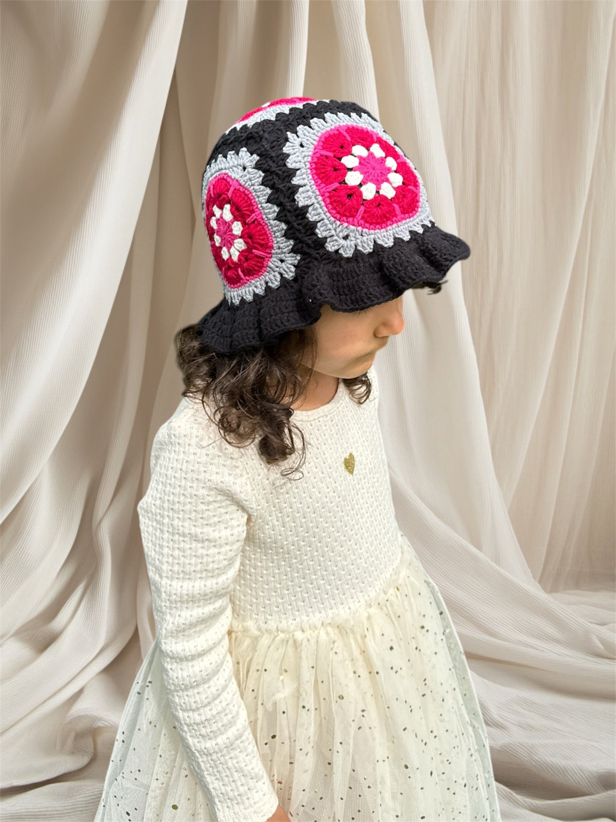 Crochet Summer Bucket Hat by Little Cotton Ears