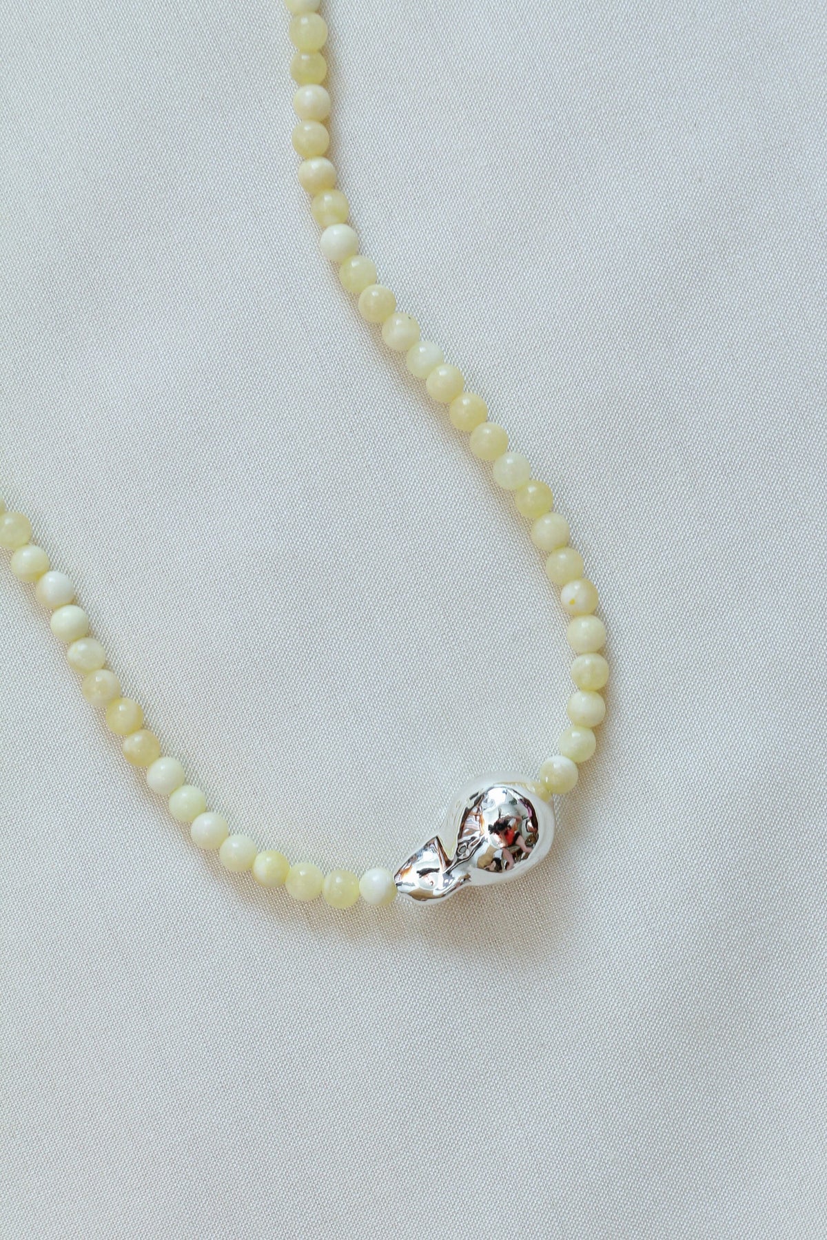 Pepita Necklace | Yellow Jade