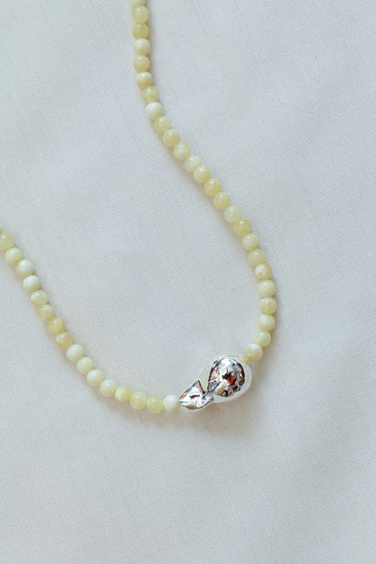 Pepita Necklace | Yellow Jade