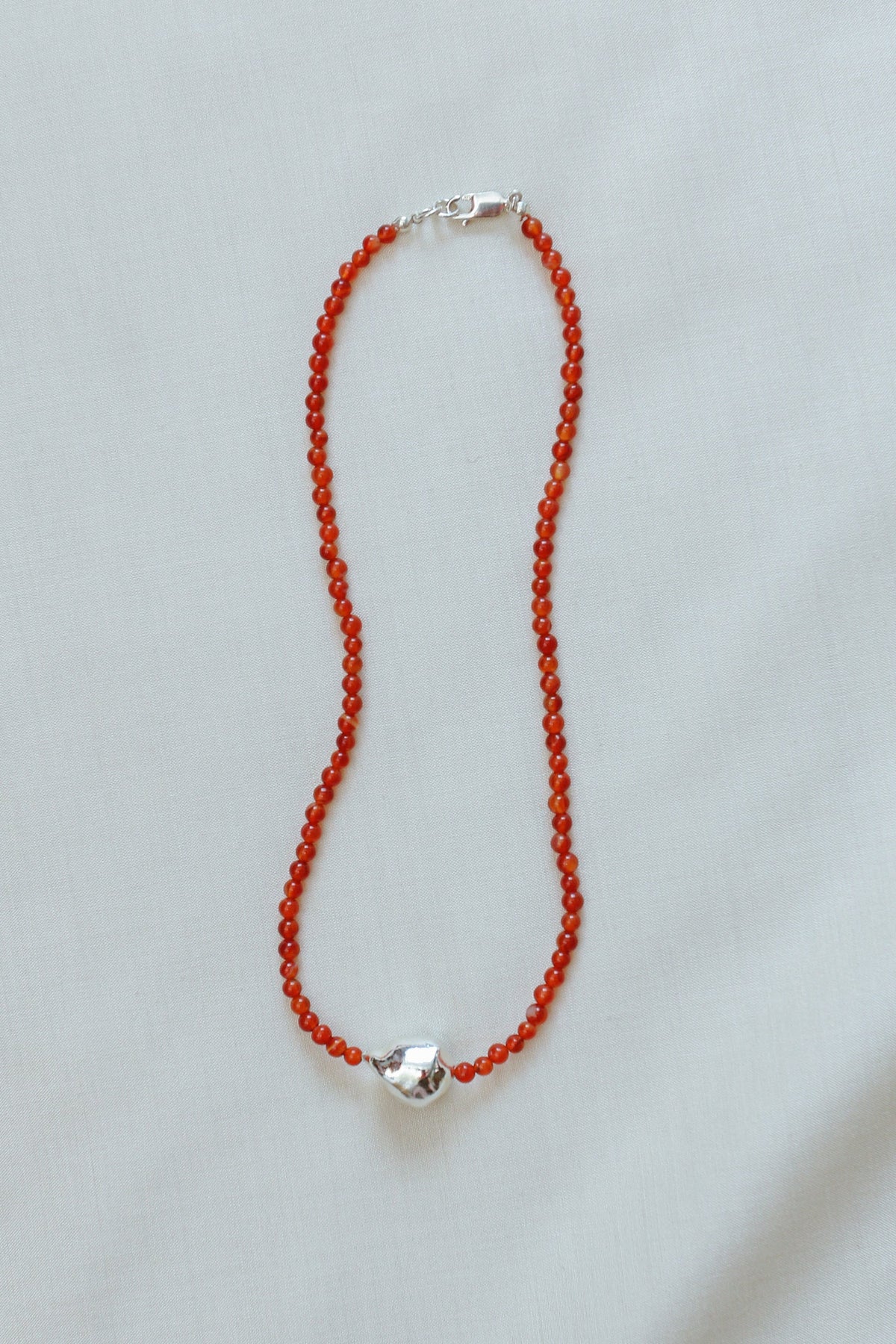 Pepita Necklace | Red Agate