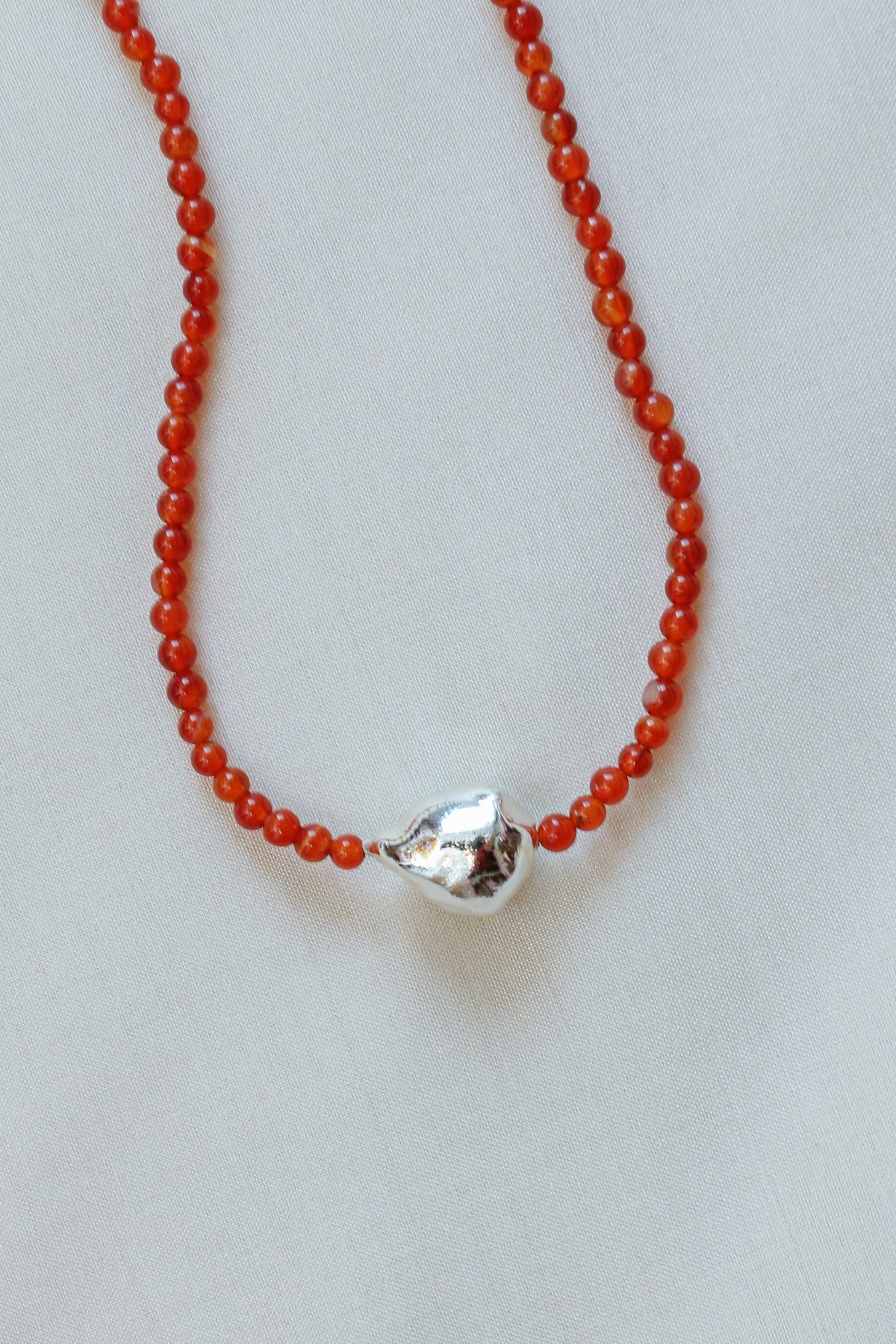 Pepita Necklace | Red Agate
