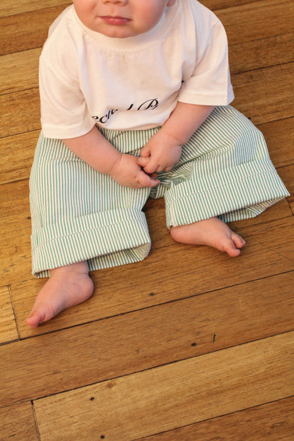 Shoshanna Pants | Stripe Seersucker