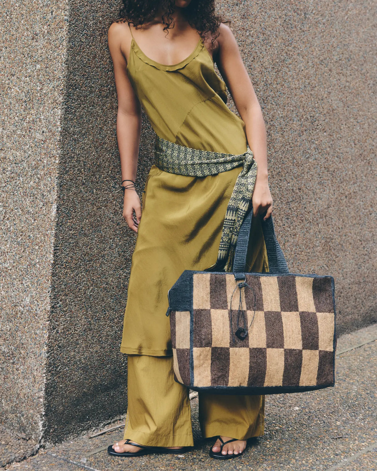 Jalan Jalan Bag Checkered by Tanora