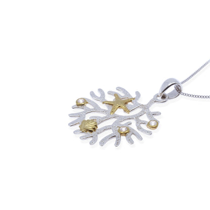 Sunaka Coral Reef pendant detail