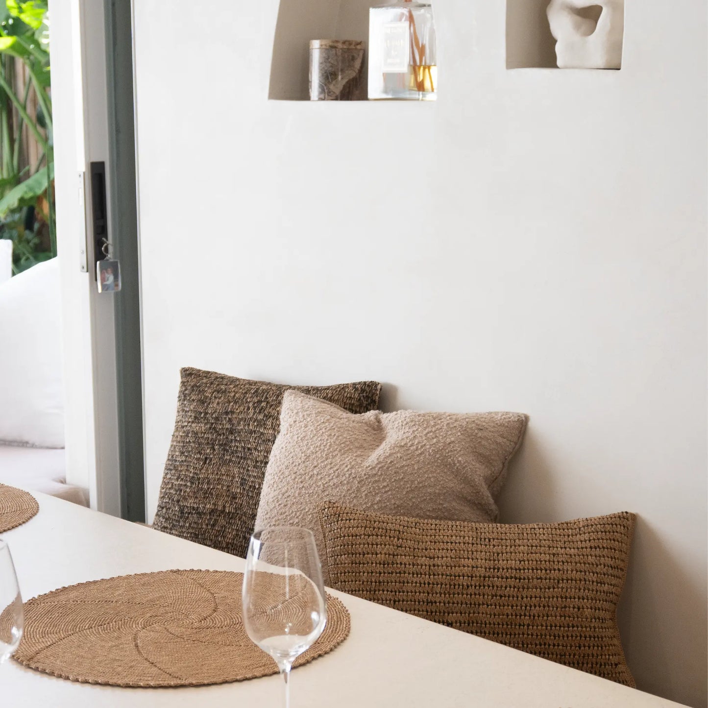 Lemy Raffia Cushion by TANORA - image 2