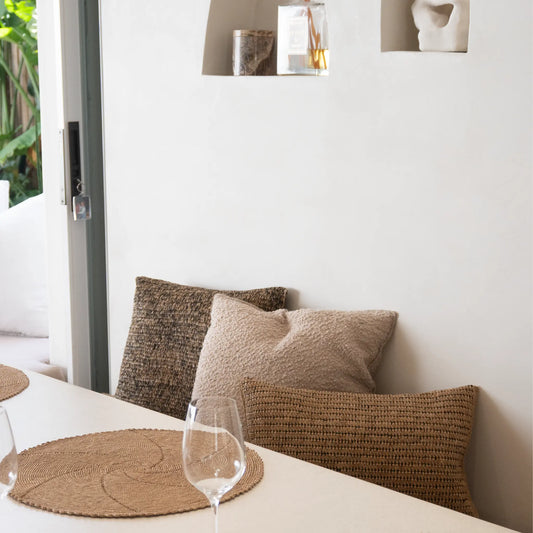 Lemy Raffia Cushion by TANORA - image 2