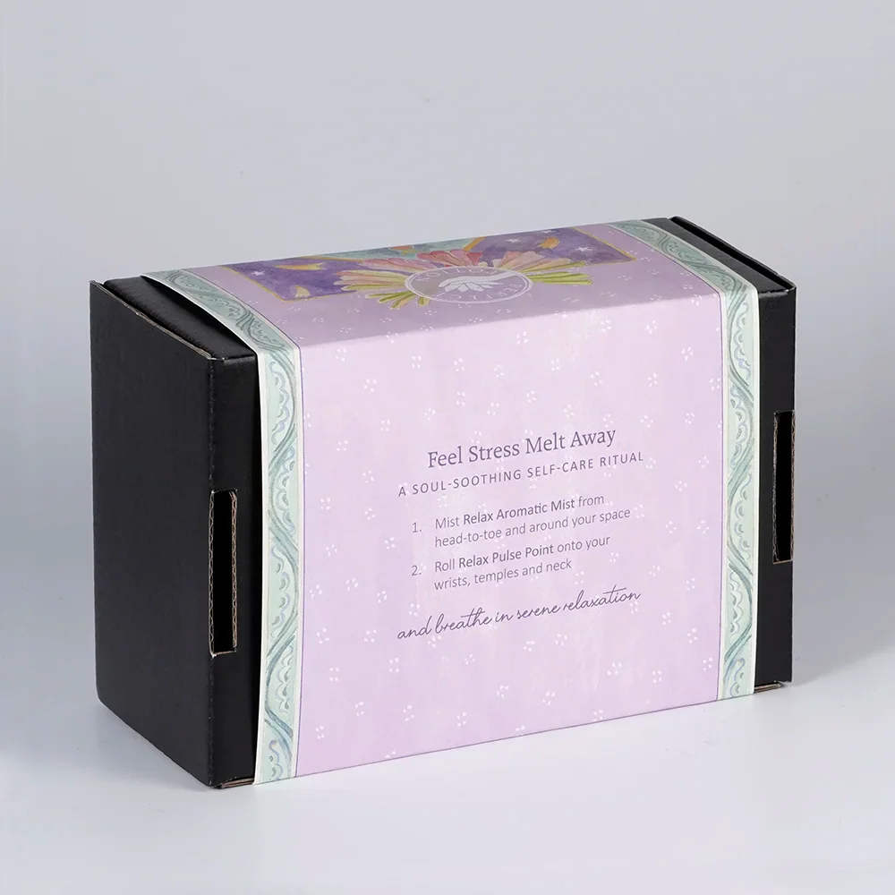Little Box of Calm gift pack back by Perfect Potion