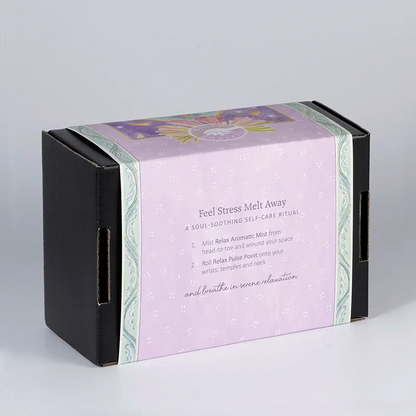 Little Box of Calm gift pack back by Perfect Potion
