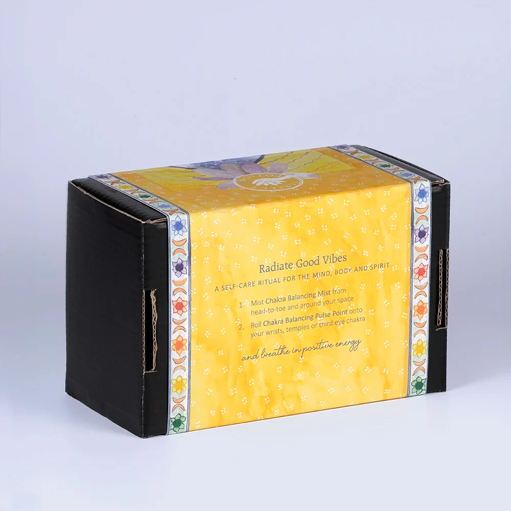 Little Box of Chakra Balancing gift pack back by Perfect Potion