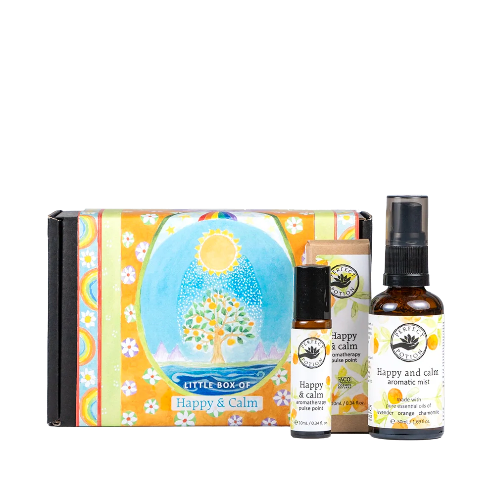 Little Box of Happy & Calm gift pack by Perfect Potion