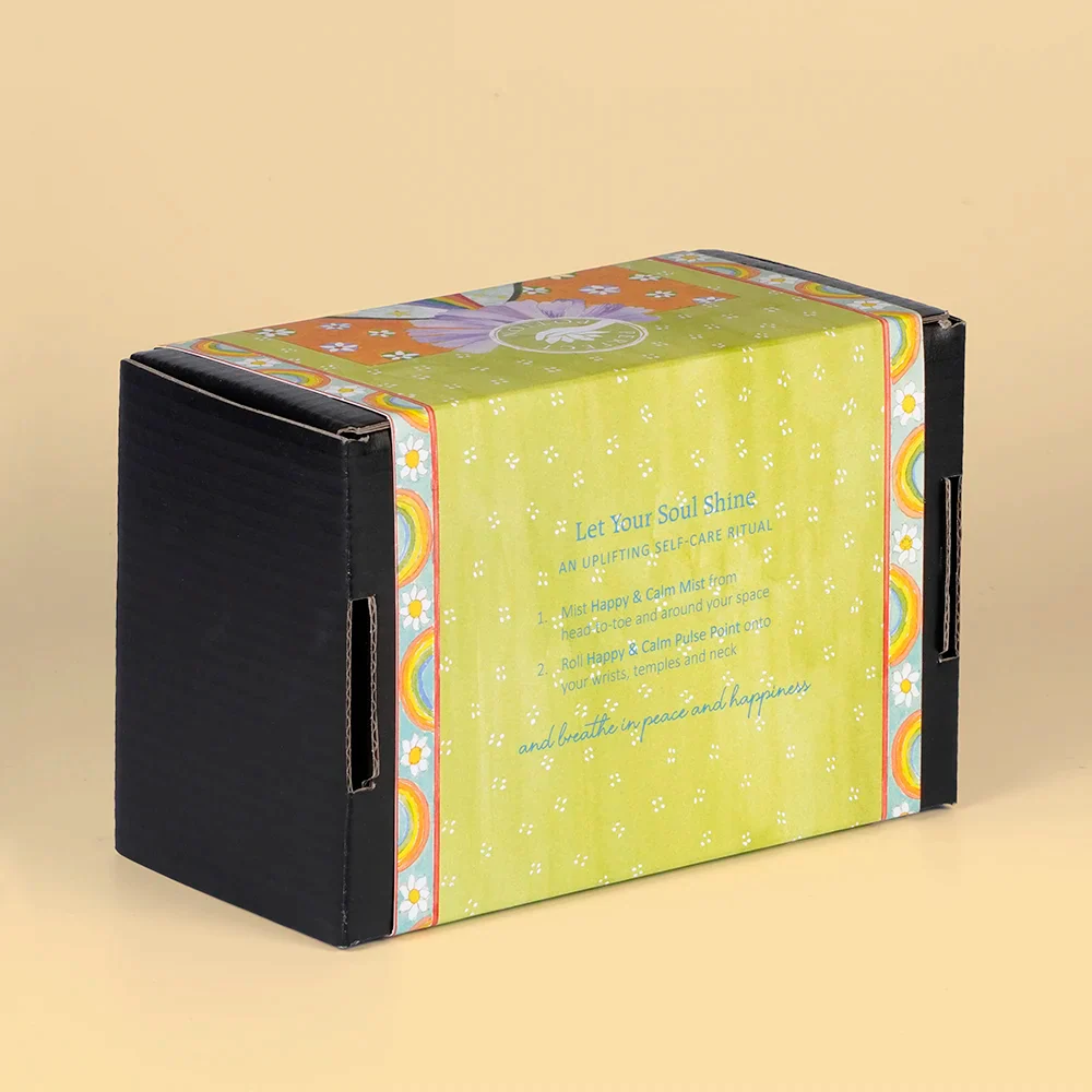 Little Box of Happy & Calm gift pack back by Perfect Potion