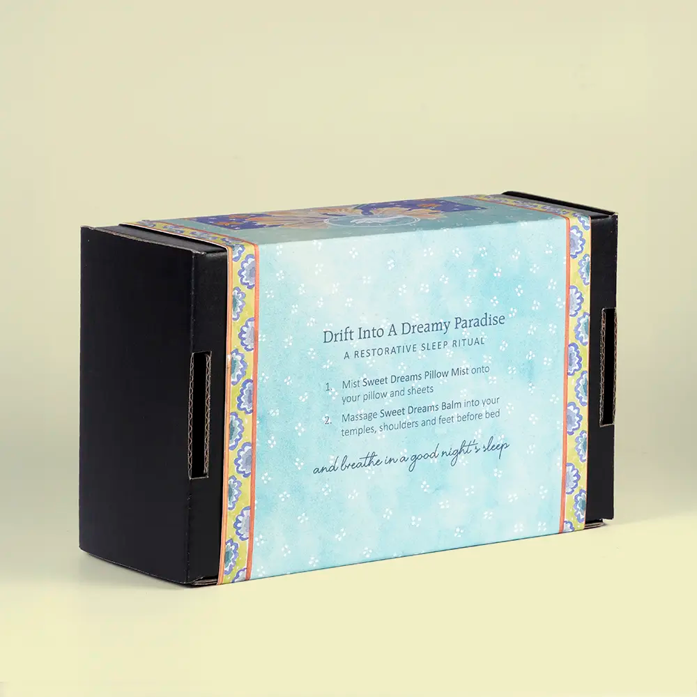 Little Box of Sweet Dreams gift pack back by Perfect Potion