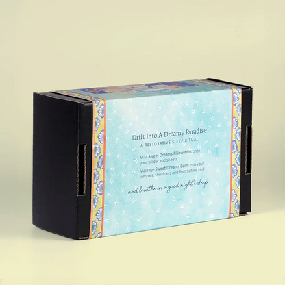 Little Box of Sweet Dreams gift pack back by Perfect Potion