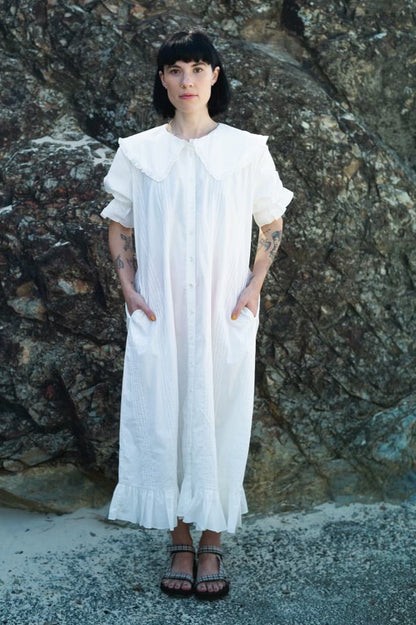 Stevie Dress White