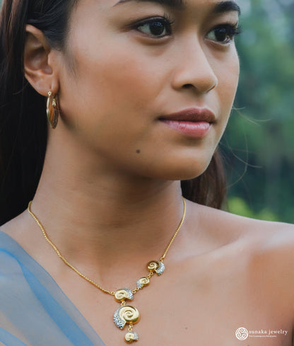 Sunaka Keong Emas necklace gold