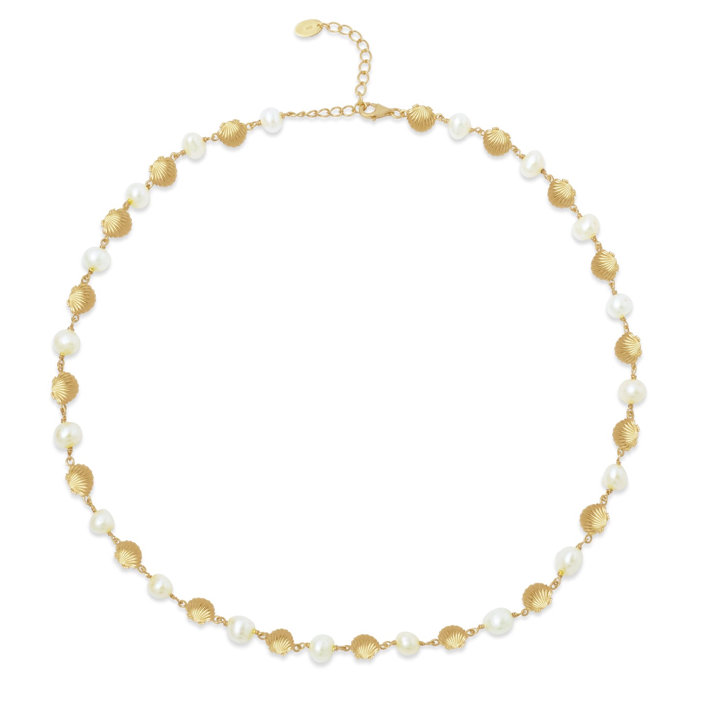 Sunaka Shell Pearl choker