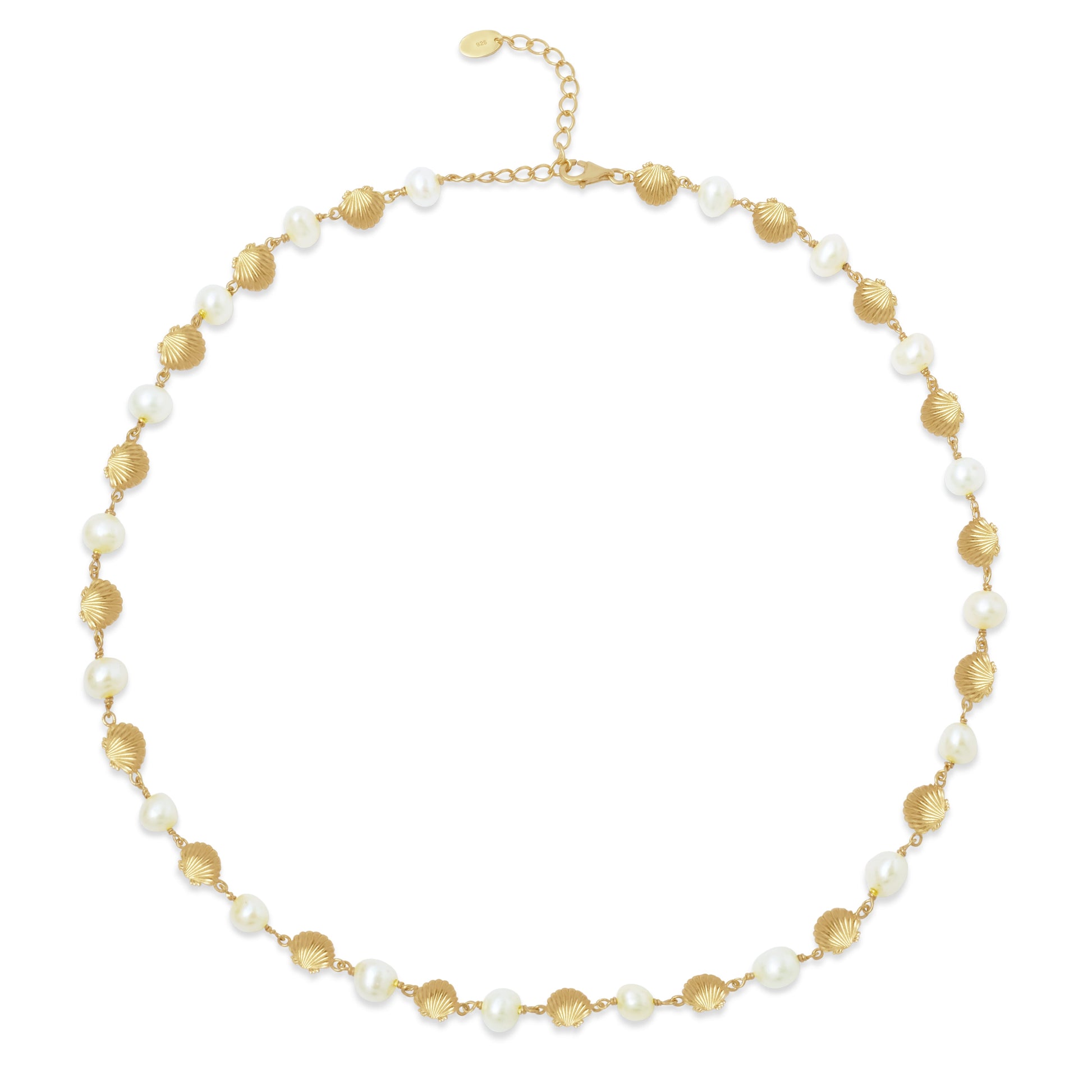 Sunaka Shell Pearl choker