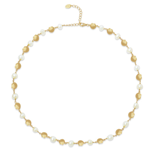 Sunaka Shell Pearl choker