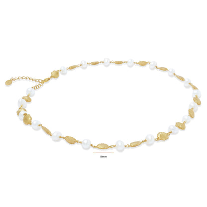 Sunaka Shell Pearl choker
