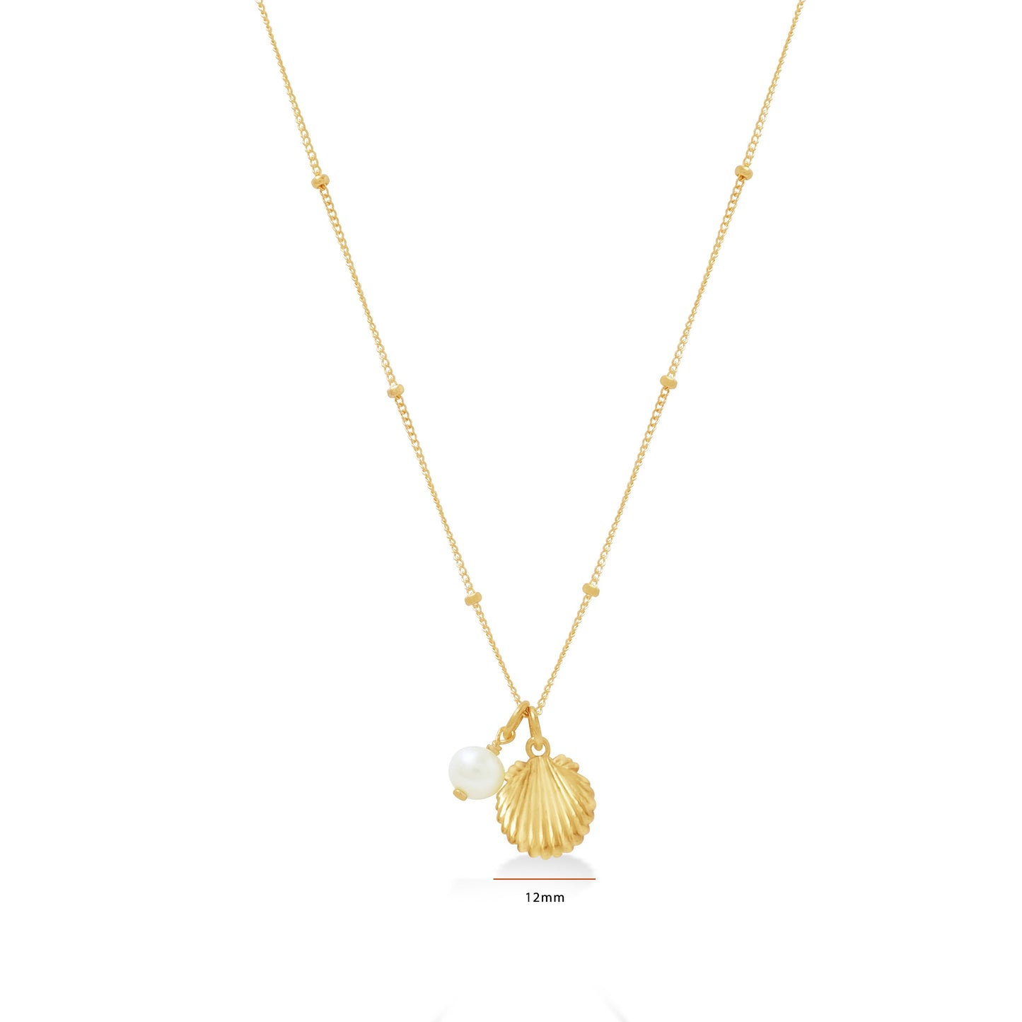 Sunaka Shell Pearl necklace