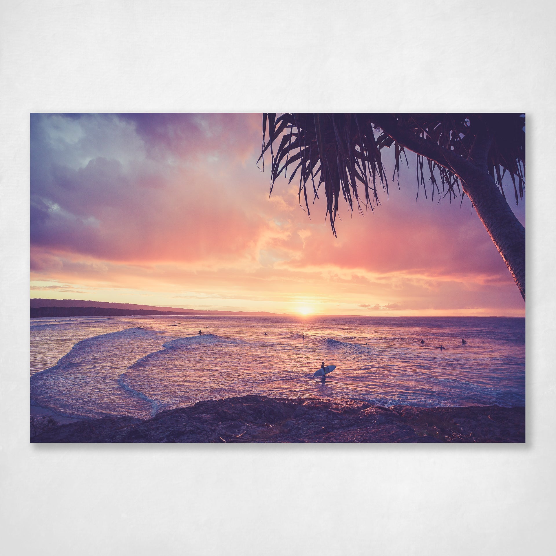 Golden Days at Adder - golden sunset over Adder Rock, North Stradbroke Island