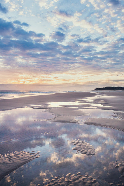 Puddles fine art print, alternate view