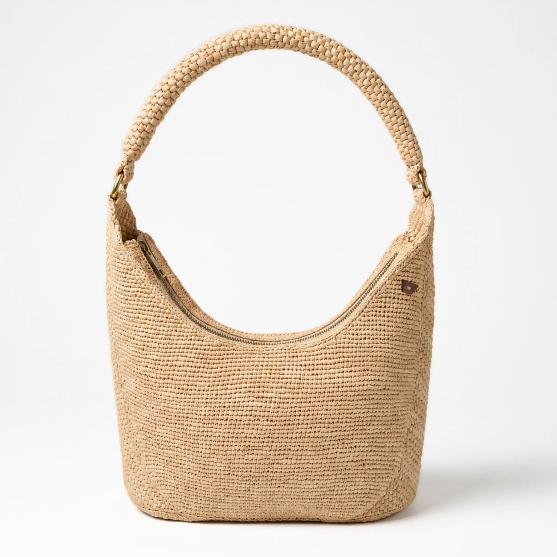 Paposy Raffia Handbag by TANORA