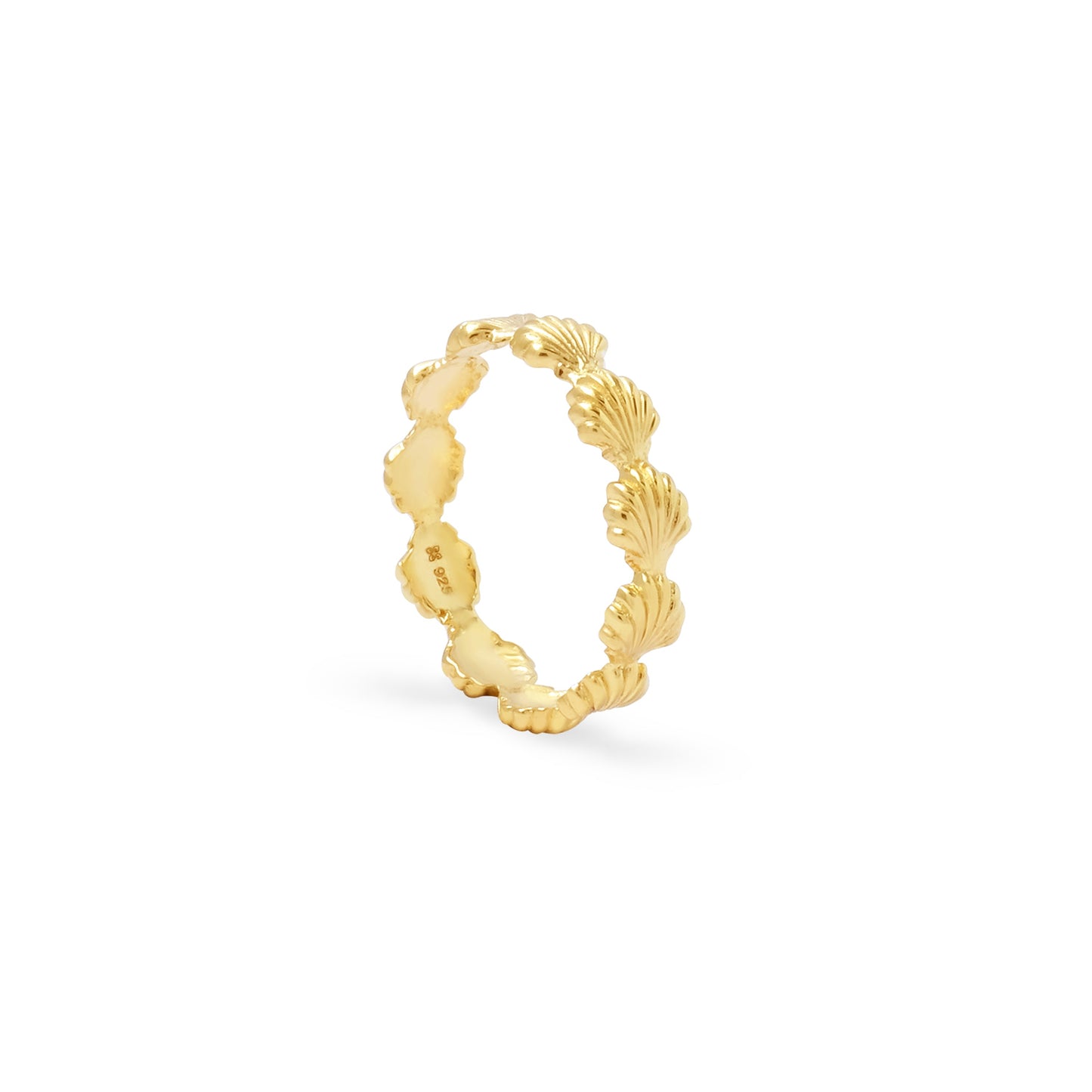 Sunaka Shell Pearl band ring
