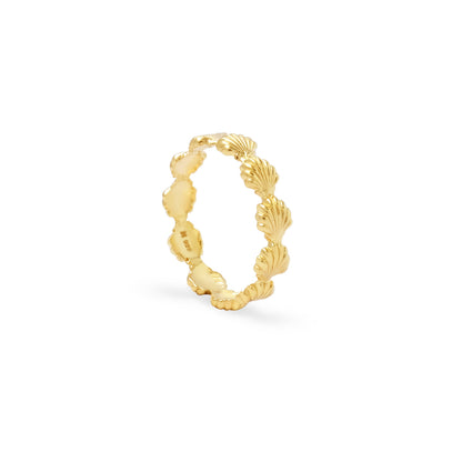 Sunaka Shell Pearl band ring