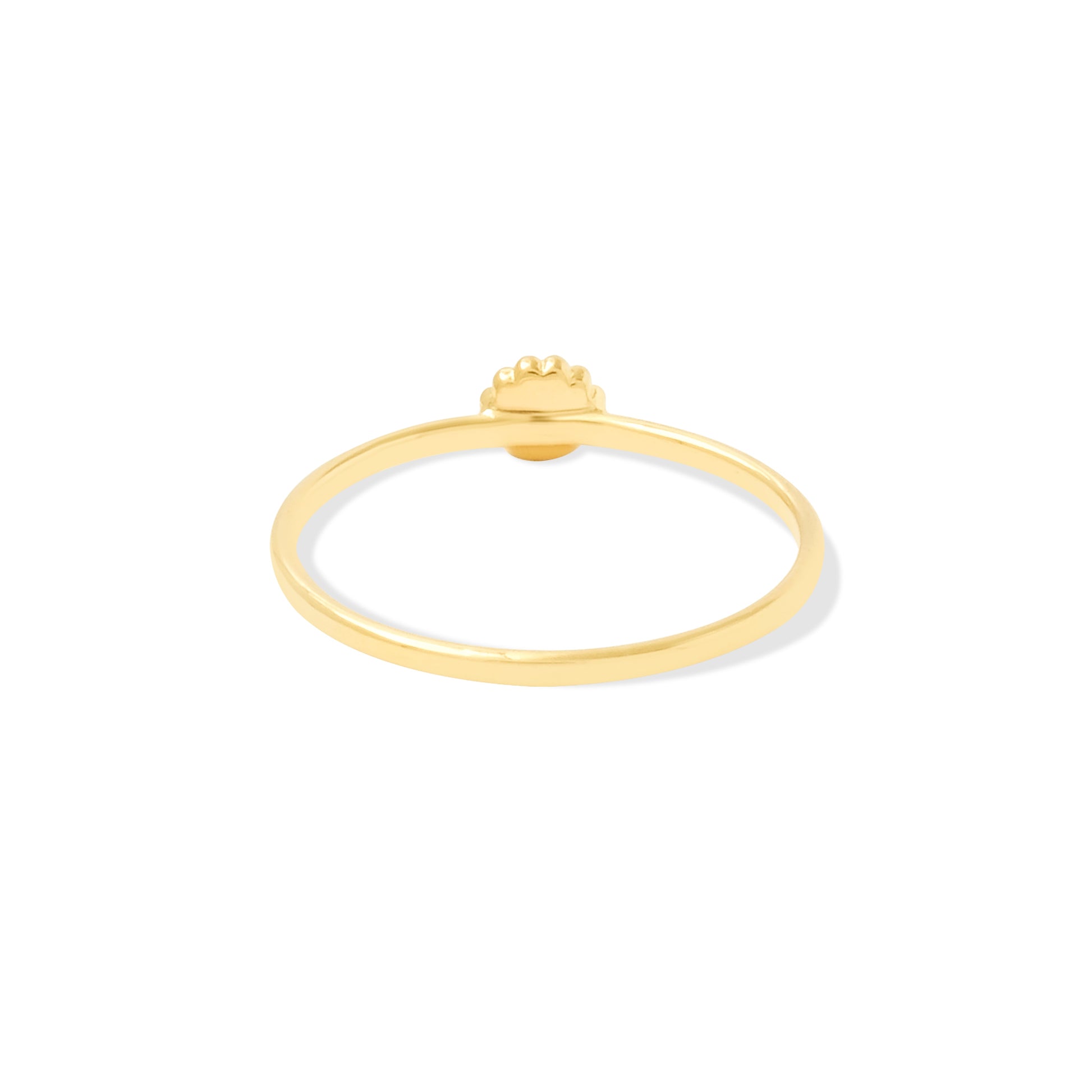 Sunaka Shell Pearl ring back