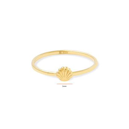 Sunaka Shell Pearl ring
