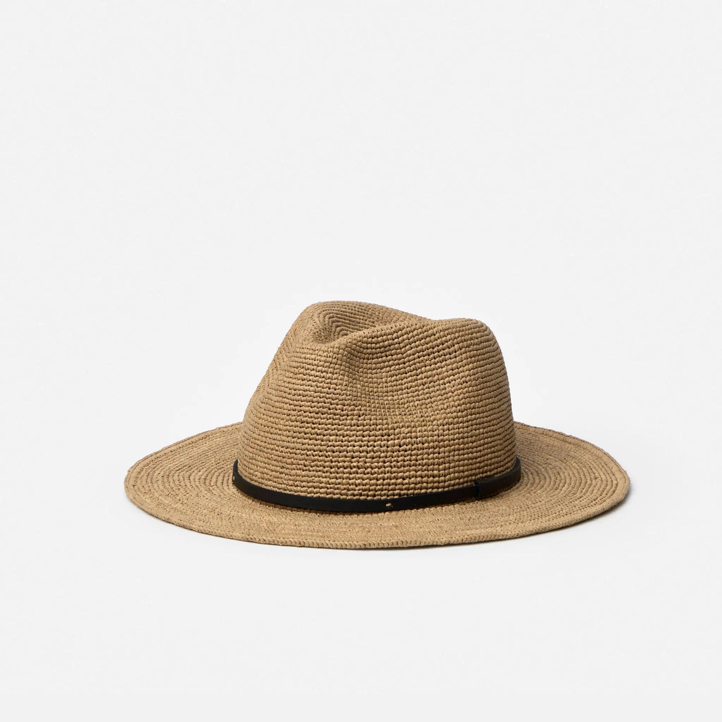 Ramse handwoven raffia fedora hat by TANORA — view 3