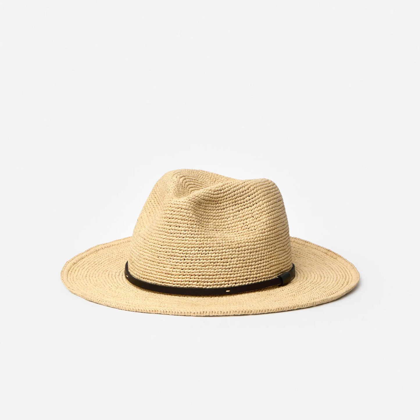 Ramse handwoven raffia fedora hat by TANORA — view 5
