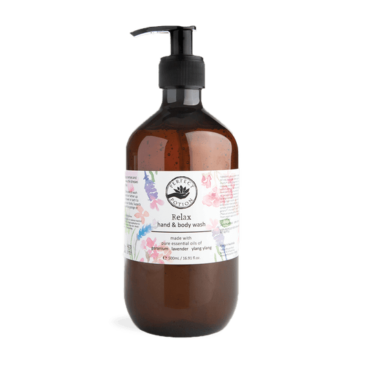 Relax Hand & Body Wash 500mL by Perfect Potion