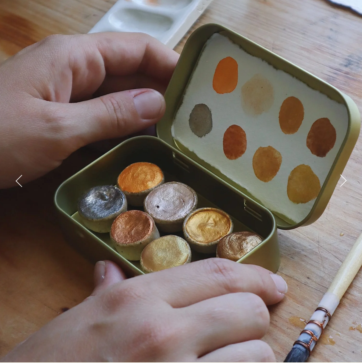 Golden Glow Shimmer Set by Ruco Paints - image 5