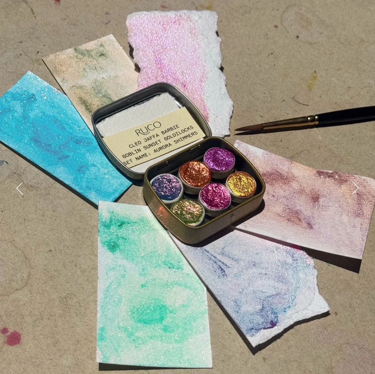 Aurora Shimmer Palette by Ruco Paints - image 4