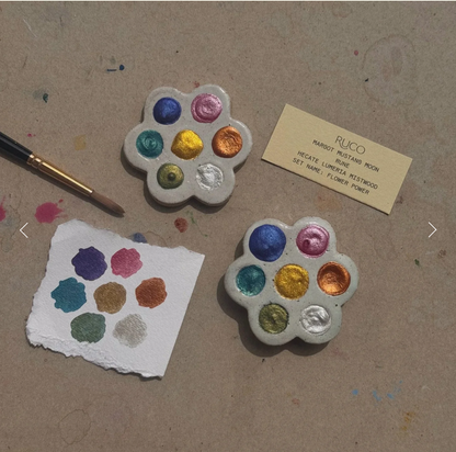 Flower Power Shimmer Palette by Ruco Paints - image 7