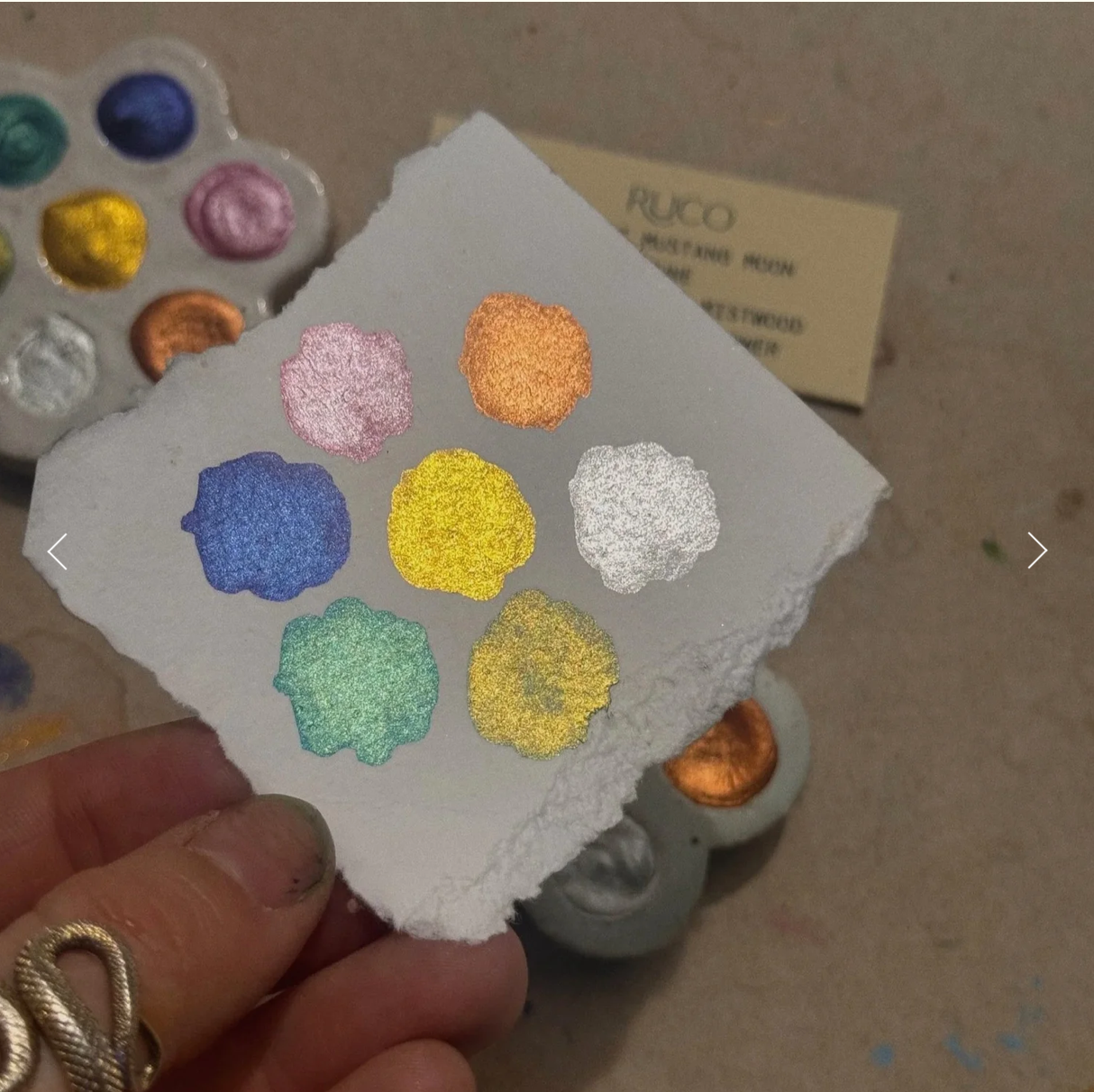 Flower Power Shimmer Palette by Ruco Paints - image 3