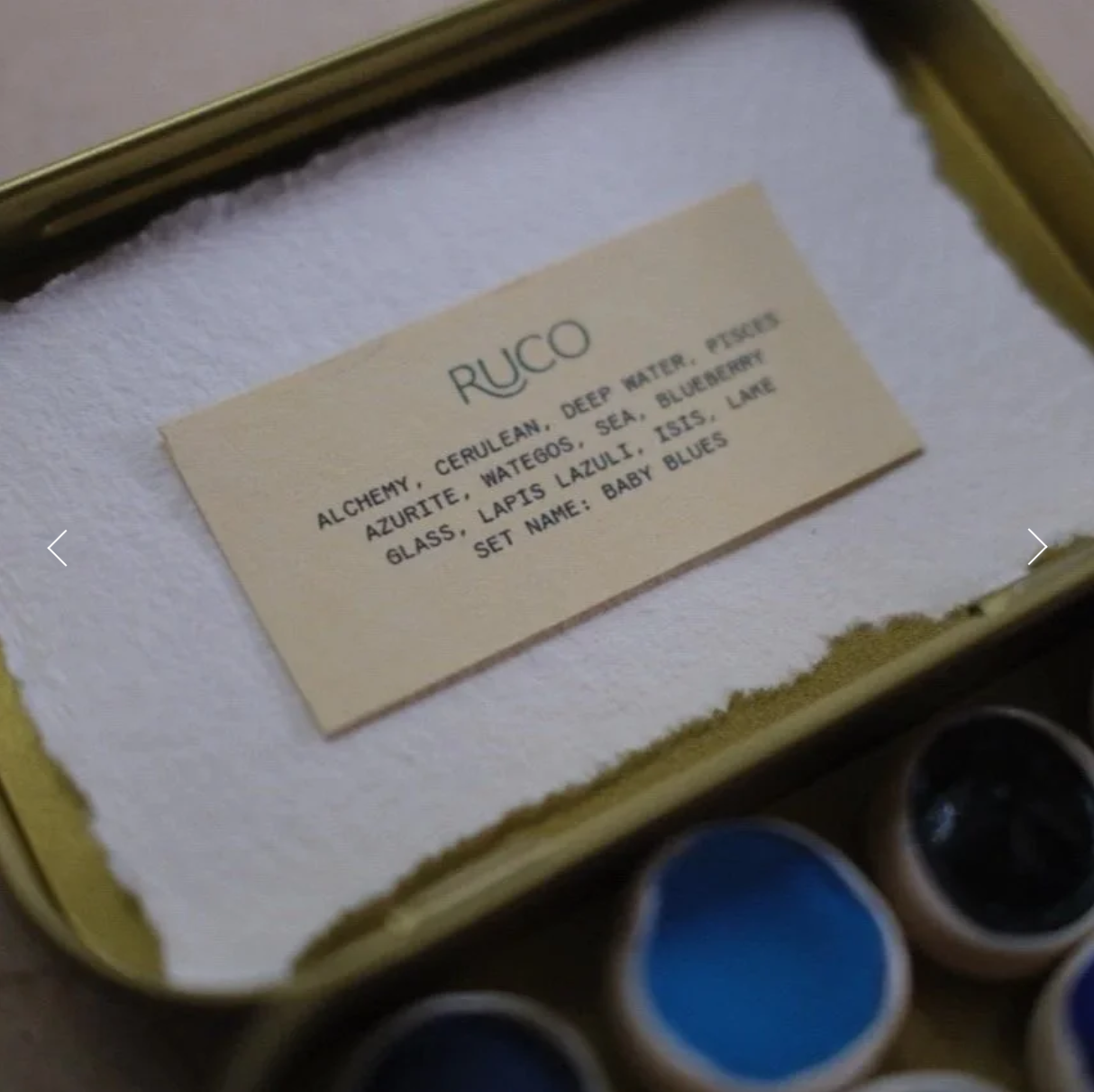 Baby Blues Watercolour Palette by Ruco Paints - image 3
