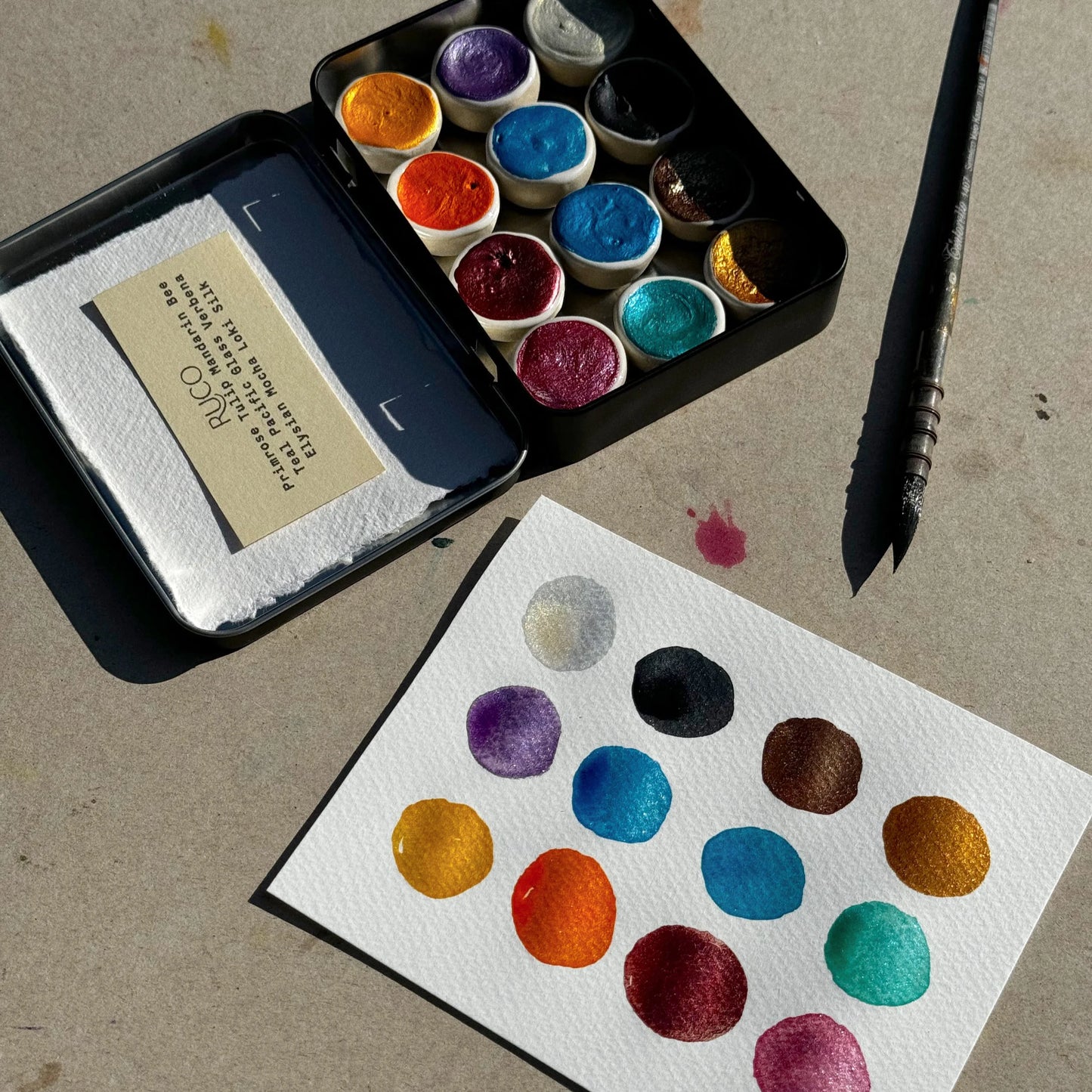 Rainbow Alchemist Palette by Ruco Paints